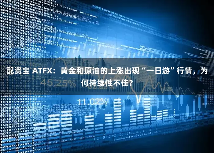 配资宝 ATFX：黄金和原油的上涨出现“一日游”行情，为何持续性不佳？